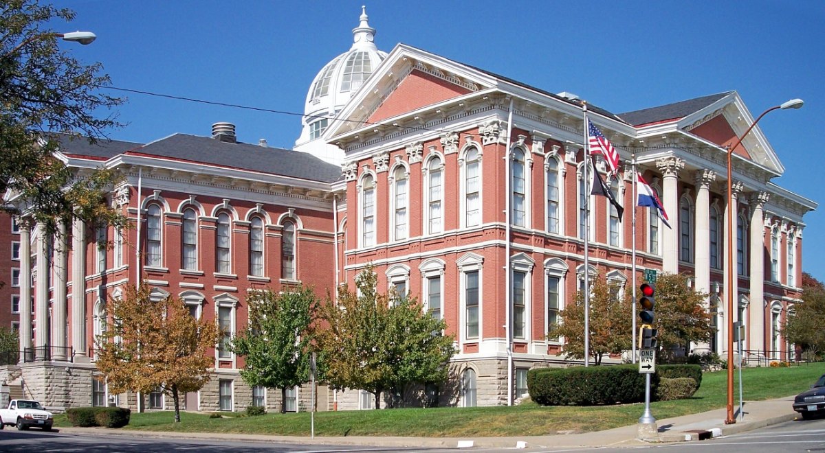 Buchanan County Courthouse in downtown St. Joseph, MO
